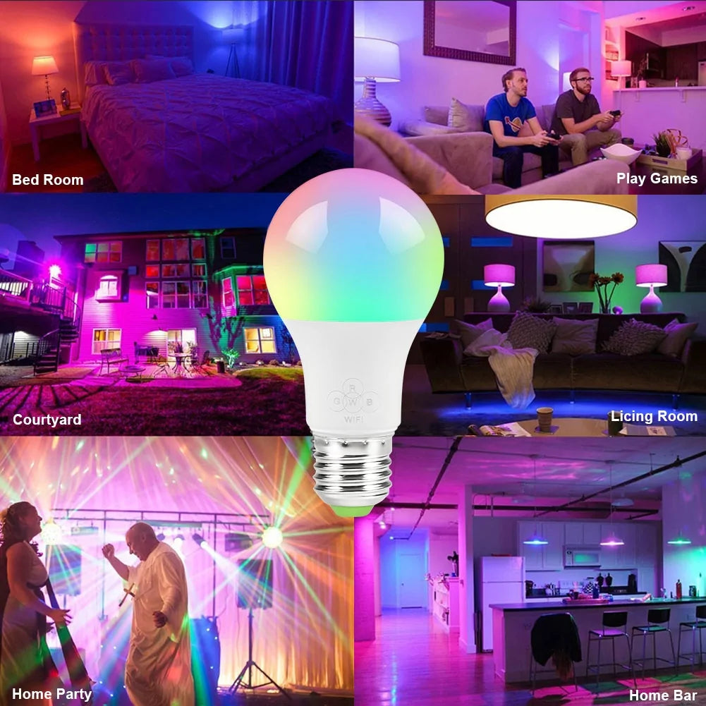 WiFi Controlled Smart Light Bulb